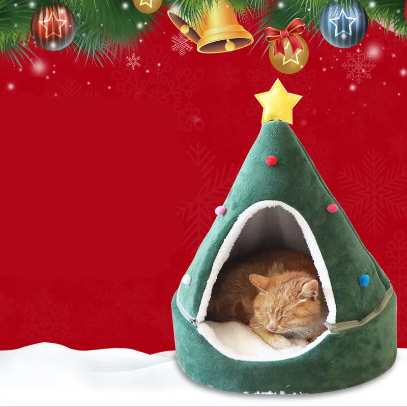 Christmas Tree Scented Cat Litter – Fresh Pine Aroma, Low Dust & Strong Clumping