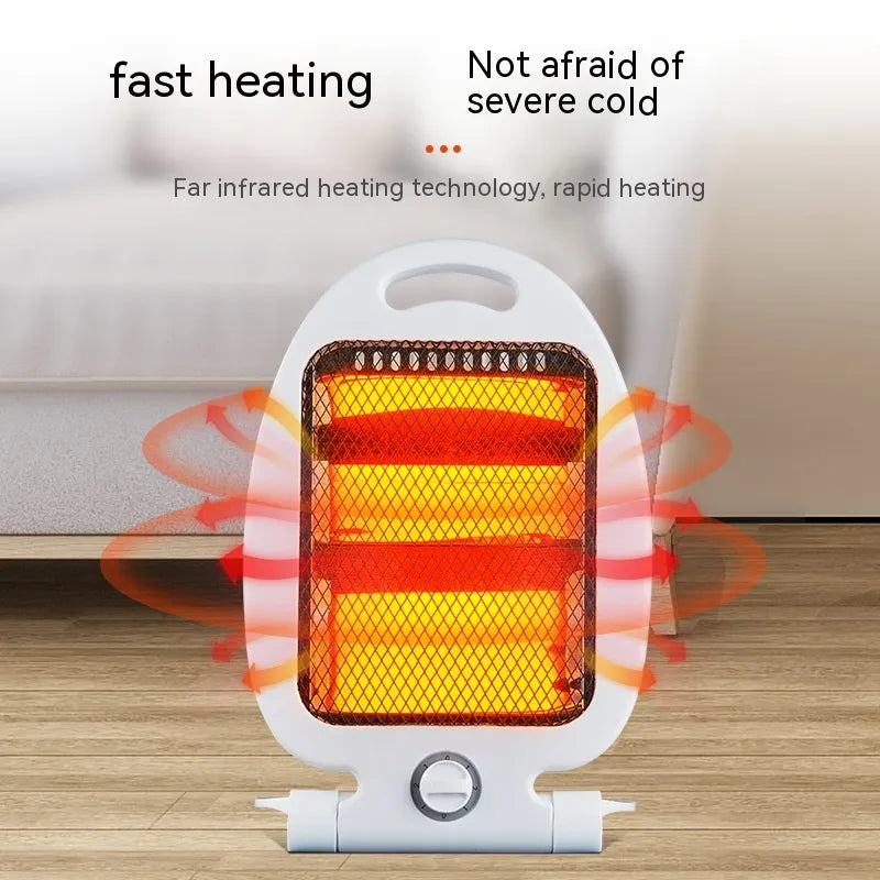Portable Electric Heater Fast Heating, Adjustable Thermostat, Energy Efficient