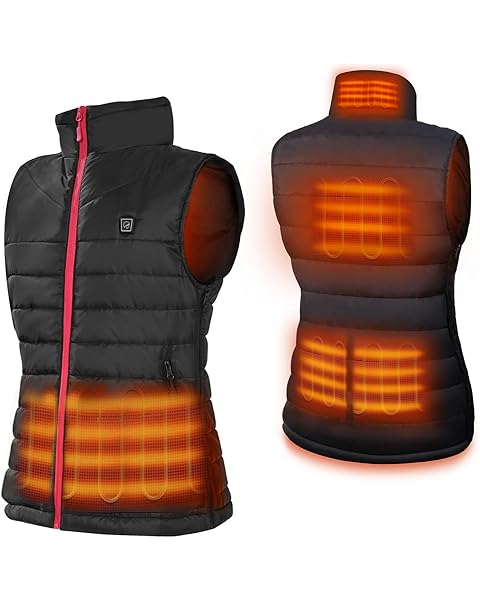 Men’s USB Heated Winter Jacket – Electric Thermal Coat with Cotton Insulation & Zip-Up Design