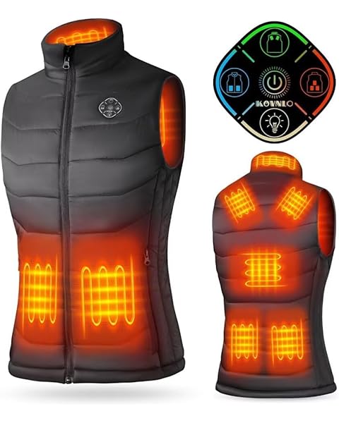Men’s USB Heated Winter Jacket – Electric Thermal Coat with Cotton Insulation & Zip-Up Design