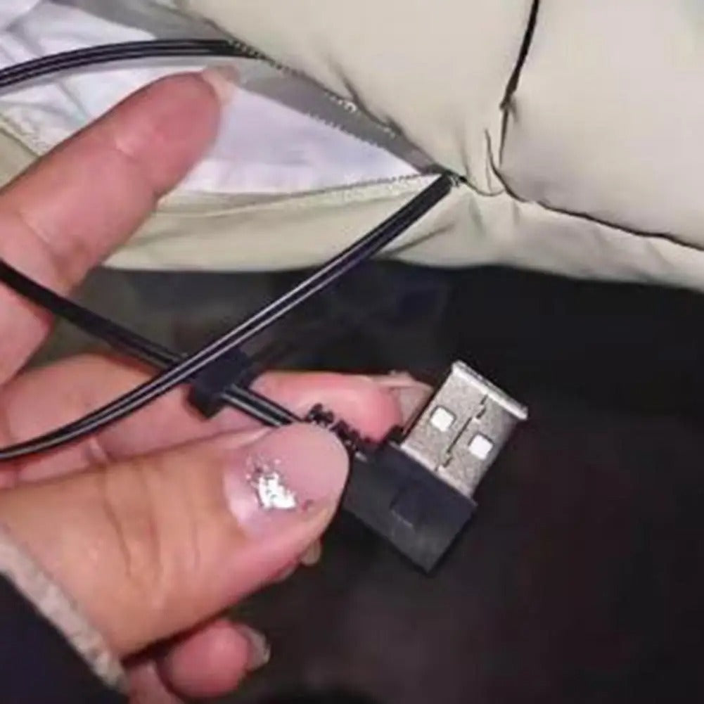 USB Heated Shawl for Winter – Neck & Shoulder Pain Relief